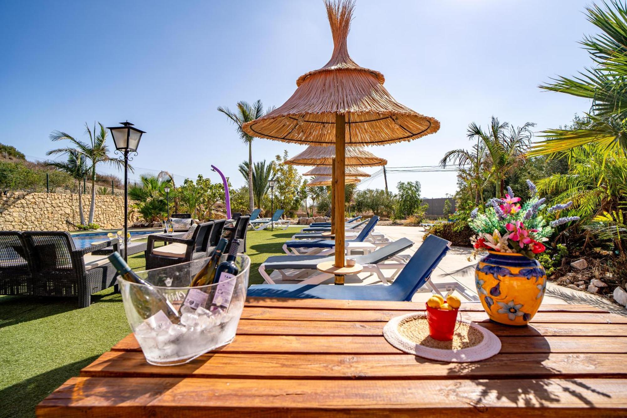 Villa Adelina En Turre, Almeria, Villa De Lujo Con Piscina Privada Cerca De Las Playas De Mojacar Kültér fotó