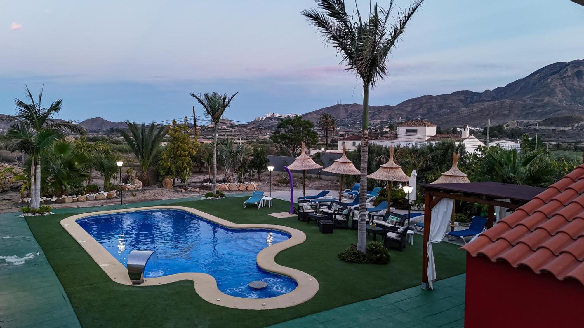 Villa Adelina En Turre, Almeria, Villa De Lujo Con Piscina Privada Cerca De Las Playas De Mojacar Kültér fotó