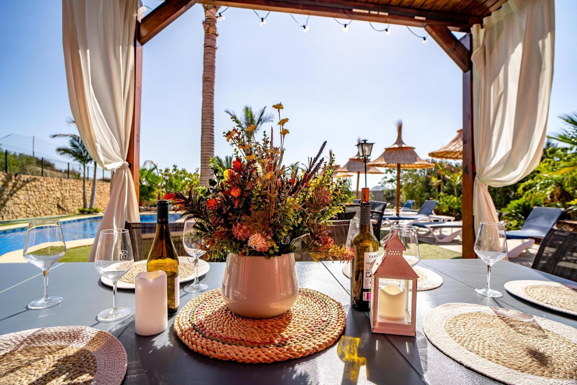 Villa Adelina En Turre, Almeria, Villa De Lujo Con Piscina Privada Cerca De Las Playas De Mojacar Kültér fotó